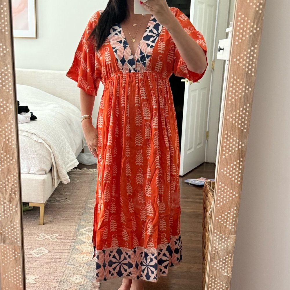NWT Marea Patterned Maxi Dress